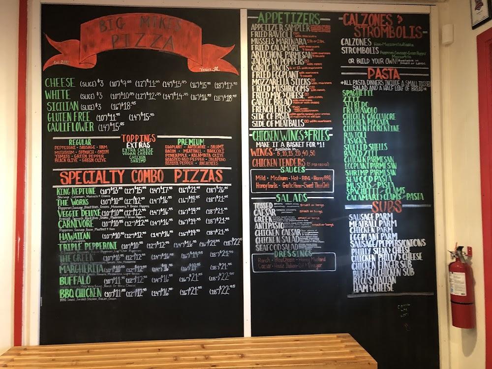 Big Mikes Pizza Menu image 4